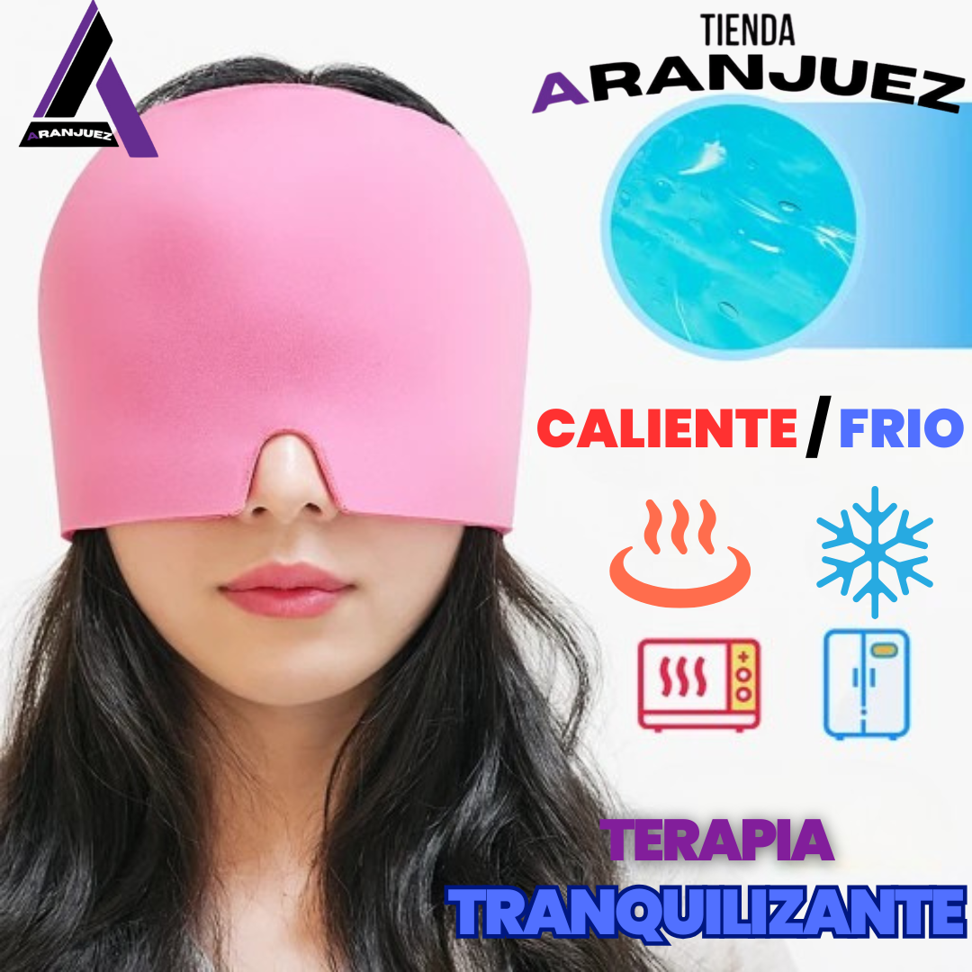 Antifaz Anti-Migraña. Enfocado en Ti: Alivia Sienes, Frente y Ojos al Momento