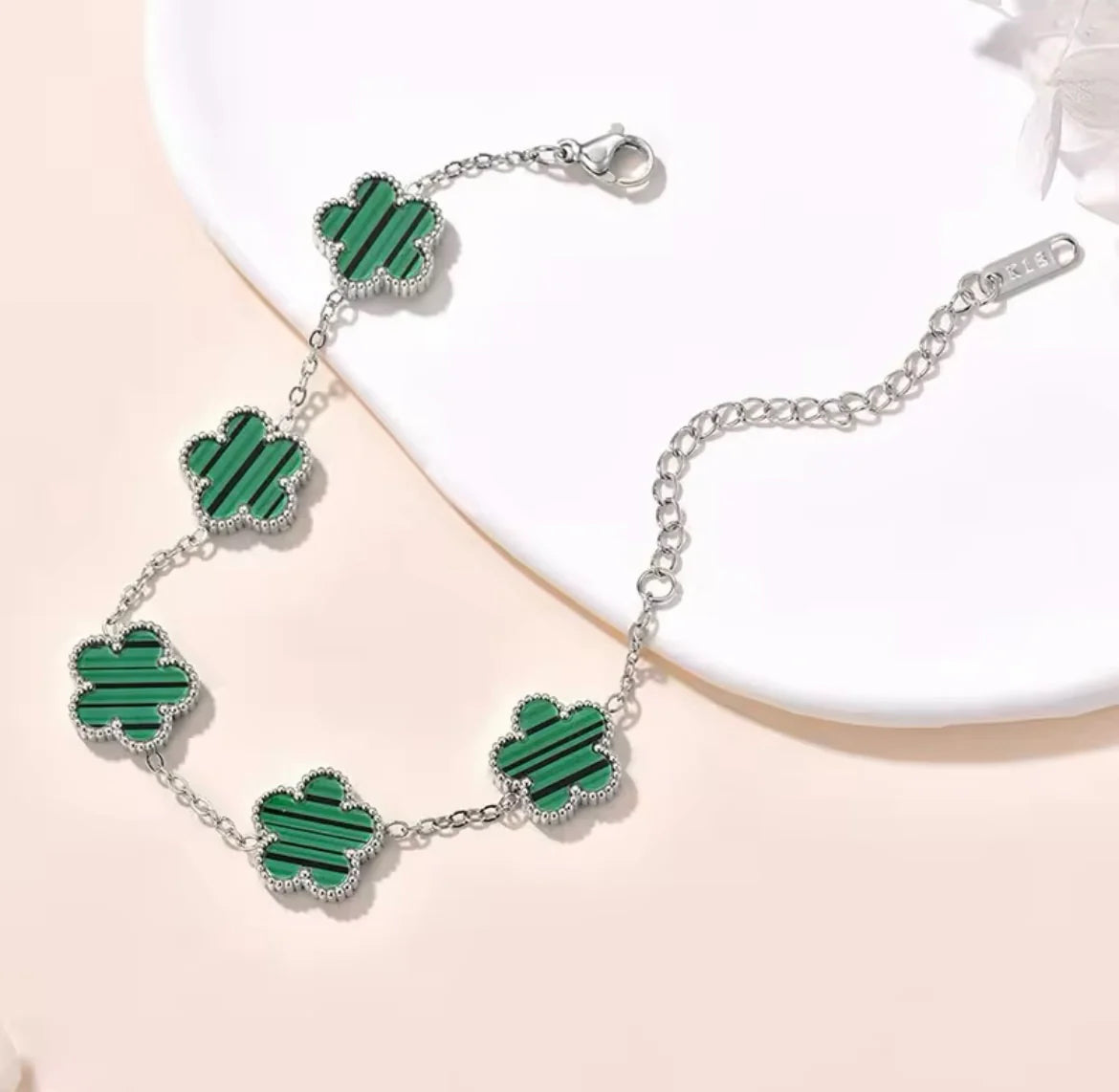 Pulsera Van Cleef en Acero Inoxidable