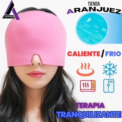 Antifaz Anti-Migraña. Enfocado en Ti: Alivia Sienes, Frente y Ojos al Momento