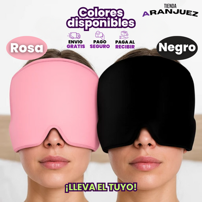 Antifaz Anti-Migraña. Enfocado en Ti: Alivia Sienes, Frente y Ojos al Momento