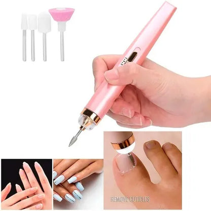 Pulidor de Uñas Profesional Recargable con Luz LED